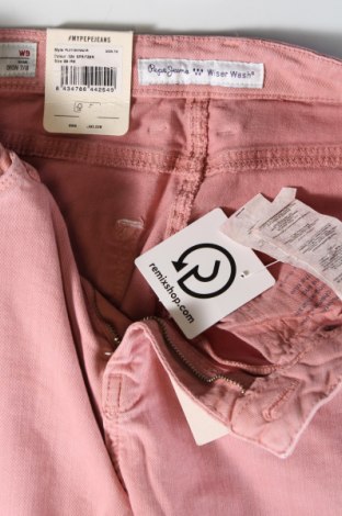 Дамски панталон Pepe Jeans, Размер M, Цвят Розов, Цена 37,13 лв.