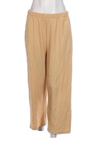 Pantaloni de femei Pieces, Mărime L, Culoare Bej, Preț 88,82 Lei