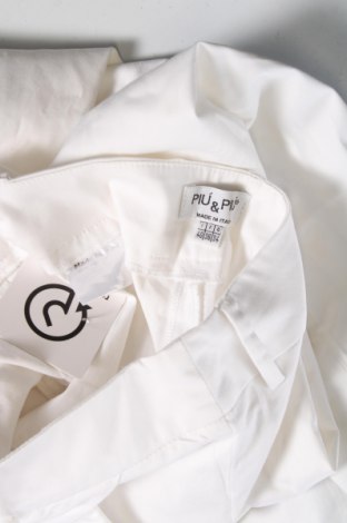 Дамски панталон Piu & Piu, Размер XS, Цвят Бял, Цена 41,06 лв.