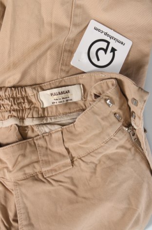 Pantaloni de femei Pull&Bear, Mărime S, Culoare Bej, Preț 33,39 Lei