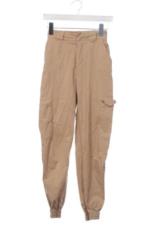 Pantaloni de femei Pull&Bear, Mărime S, Culoare Bej, Preț 33,39 Lei