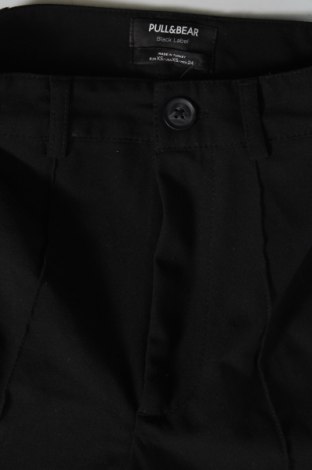Pantaloni de femei Pull&Bear, Mărime XXS, Culoare Negru, Preț 95,39 Lei