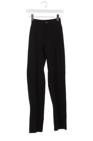 Дамски панталон Pull&Bear, Размер XXS, Цвят Черен, Цена 14,50 лв.