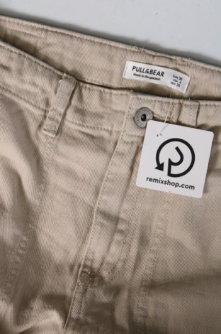 Damskie spodnie Pull&Bear, Rozmiar S, Kolor Beżowy, Cena 92,76 zł