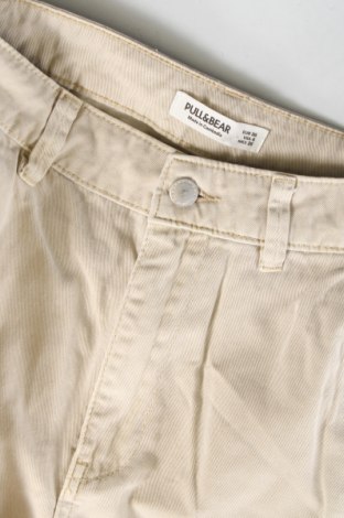 Damskie spodnie Pull&Bear, Rozmiar S, Kolor Beżowy, Cena 41,79 zł