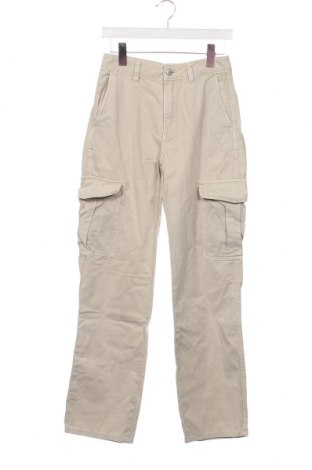 Дамски панталон Pull&Bear, Размер S, Цвят Бежов, Цена 29,33 лв.