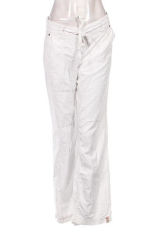 Pantaloni de femei Q/S by S.Oliver, Mărime S, Culoare Alb, Preț 56,70 Lei