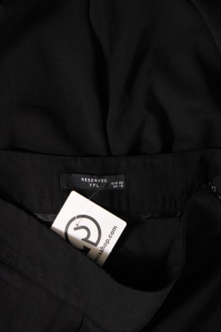 Γυναικείο παντελόνι Reserved, Μέγεθος M, Χρώμα Μαύρο, Τιμή 14,83 €