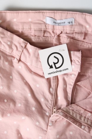 Dámské kalhoty  Reserved, Velikost S, Barva Růžová, Cena  367,00 Kč
