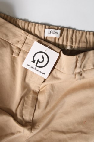 Dámské kalhoty  S.Oliver, Velikost L, Barva Béžová, Cena  311,00 Kč