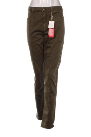Дамски панталон S.Oliver, Размер M, Цвят Зелен, Цена 13,95 лв.