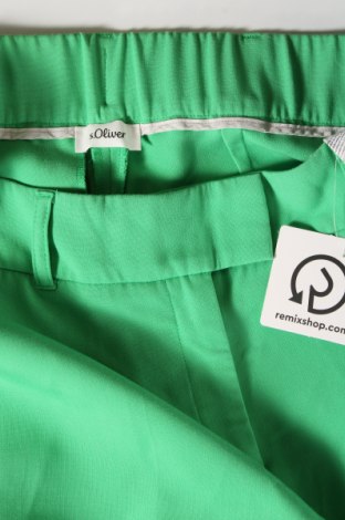 Дамски панталон S.Oliver, Размер M, Цвят Зелен, Цена 37,20 лв.
