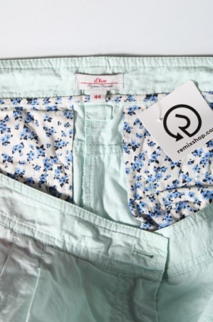 Dámské kalhoty  S.Oliver, Velikost XL, Barva Modrá, Cena  262,00 Kč