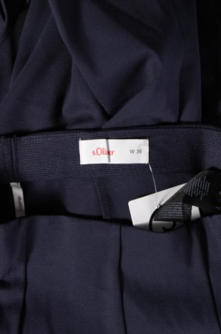 Dámské kalhoty  S.Oliver, Velikost S, Barva Modrá, Cena  144,00 Kč