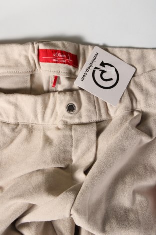 Дамски панталон S.Oliver, Размер L, Цвят Сив, Цена 14,35 лв.