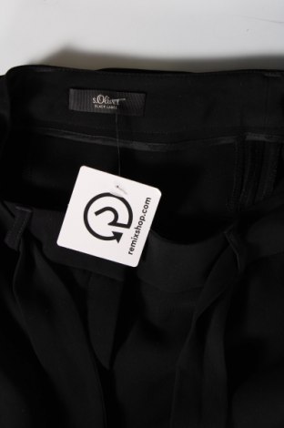 Dámské kalhoty  S.Oliver Black Label, Velikost M, Barva Černá, Cena  444,00 Kč