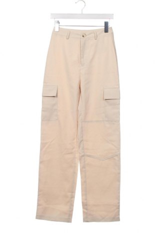 Дамски панталон SHEIN, Размер XS, Цвят Бежов, Цена 15,74 лв.