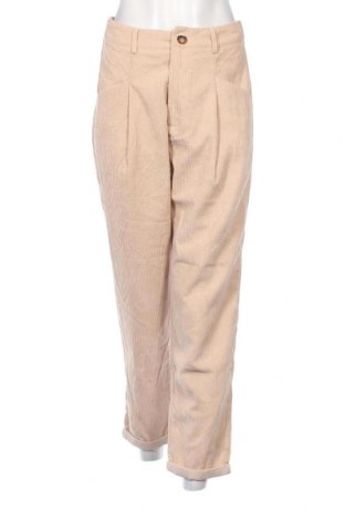 Дамски панталон SHEIN, Размер S, Цвят Бежов, Цена 29,00 лв.