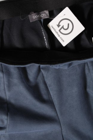 Damenhose Samoon, Größe L, Farbe Blau, Preis € 5,99