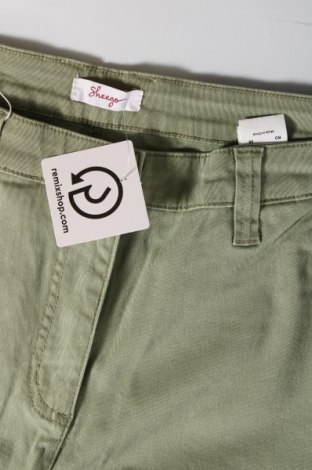 Γυναικείο παντελόνι Sheego, Μέγεθος XXL, Χρώμα Πράσινο, Τιμή 16,78 €