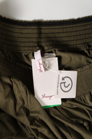 Γυναικείο παντελόνι Sheego, Μέγεθος XXL, Χρώμα Πράσινο, Τιμή 14,38 €