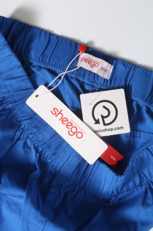 Dámské kalhoty  Sheego, Velikost XL, Barva Modrá, Cena  1 348,00 Kč
