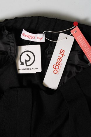 Γυναικείο παντελόνι Sheego, Μέγεθος XXL, Χρώμα Μαύρο, Τιμή 14,38 €