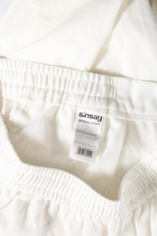 Dámske nohavice Sinsay, Veľkosť M, Farba Biela, Cena  14,83 €