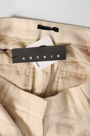 Damenhose Sisley, Größe L, Farbe Ecru, Preis 28,14 €