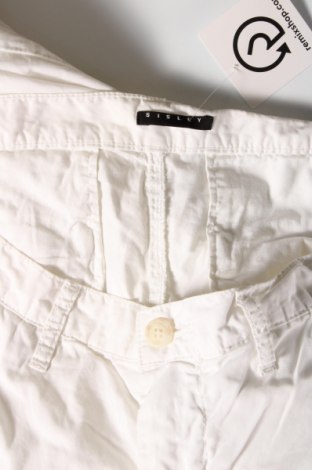 Γυναικείο παντελόνι Sisley, Μέγεθος L, Χρώμα Λευκό, Τιμή 9,04 €