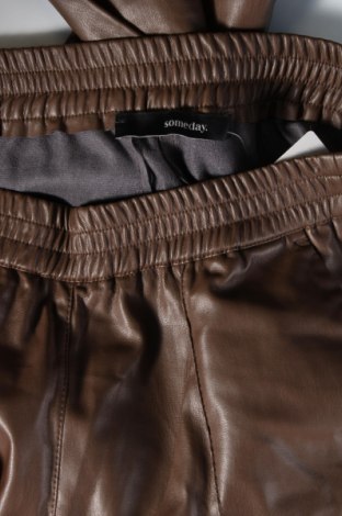 Дамски панталон Someday., Размер S, Цвят Кафяв, Цена 9,02 лв.