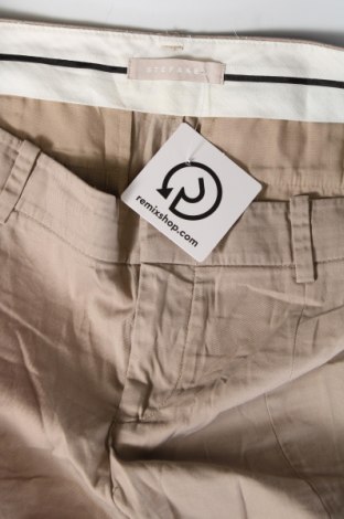 Дамски панталон Stefanel, Размер S, Цвят Бежов, Цена 14,40 лв.