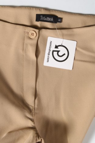 Pantaloni de femei Toi & Moi, Mărime S, Culoare Bej, Preț 76,88 Lei