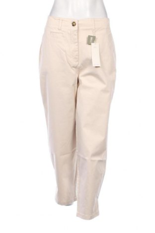 Γυναικείο παντελόνι Tom Tailor, Μέγεθος XL, Χρώμα Εκρού, Τιμή 19,18 €