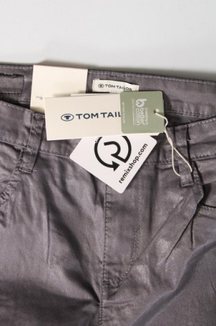 Дамски панталон Tom Tailor, Размер M, Цвят Сребрист, Цена 13,02 лв.