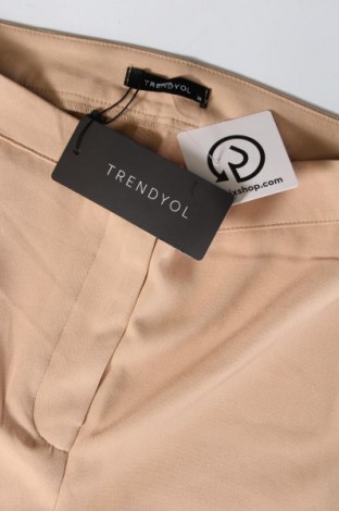 Γυναικείο παντελόνι Trendyol, Μέγεθος M, Χρώμα  Μπέζ, Τιμή 9,59 €
