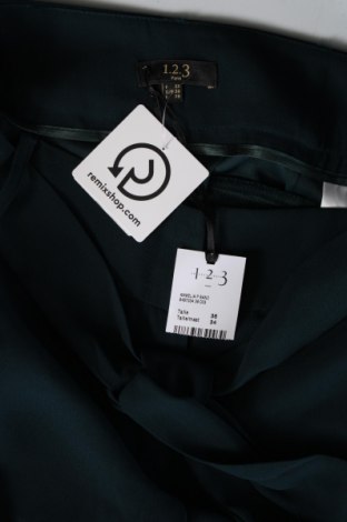 Pantaloni de femei Un Deux Trois, Mărime M, Culoare Verde, Preț 277,11 Lei