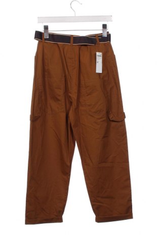 Дамски панталон United Colors Of Benetton, Размер XXS, Цвят Кафяв, Цена 25,11 лв.