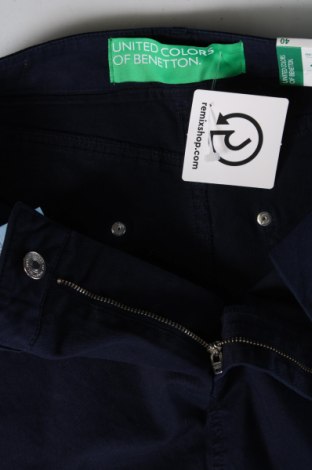Дамски панталон United Colors Of Benetton, Размер M, Цвят Син, Цена 37,20 лв.