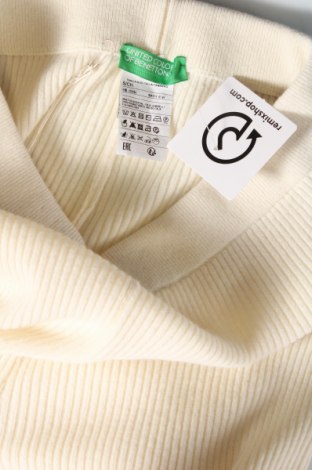 Damenhose United Colors Of Benetton, Größe S, Farbe Ecru, Preis 47,94 €