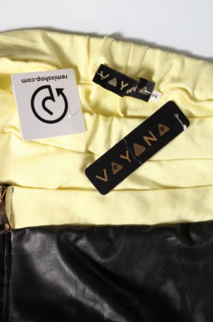 Дамски панталон Vayana, Размер S, Цвят Жълт, Цена 9,90 лв.