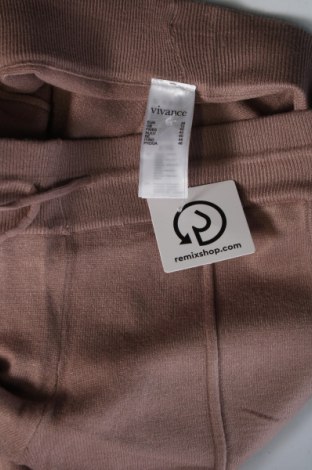 Дамски панталон Vivance, Размер M, Цвят Кафяв, Цена 17,48 лв.