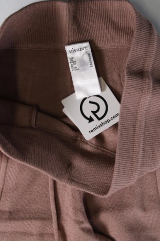 Γυναικείο παντελόνι Vivance, Μέγεθος S, Χρώμα  Μπέζ, Τιμή 23,71 €