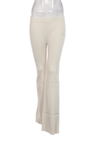 Γυναικείο παντελόνι Weekday, Μέγεθος L, Χρώμα Εκρού, Τιμή 21,57 €