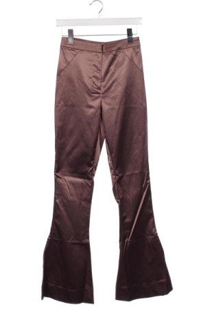 Pantaloni de femei Weekday, Mărime XS, Culoare Maro, Preț 55,07 Lei