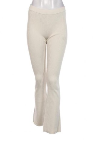Γυναικείο παντελόνι Weekday, Μέγεθος S, Χρώμα Εκρού, Τιμή 13,42 €