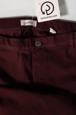 Дамски панталон Women by Tchibo, Размер XL, Цвят Червен, Цена 10,15 лв.