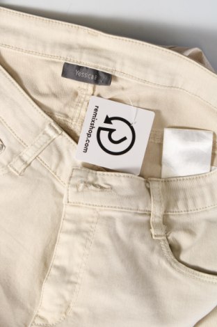 Pantaloni de femei Yessica, Mărime M, Culoare Ecru, Preț 26,71 Lei
