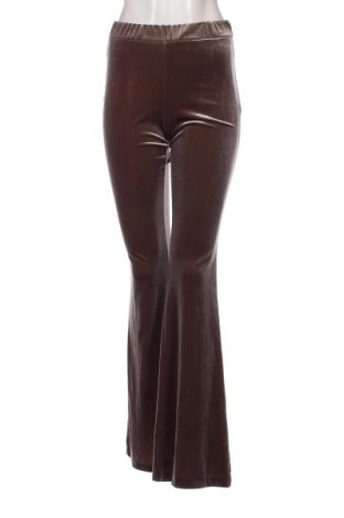 Дамски панталон Zara, Размер S, Цвят Кафяв, Цена 11,61 лв.