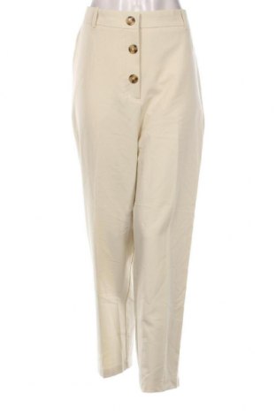 Γυναικείο παντελόνι Zara, Μέγεθος XL, Χρώμα Εκρού, Τιμή 16,70 €